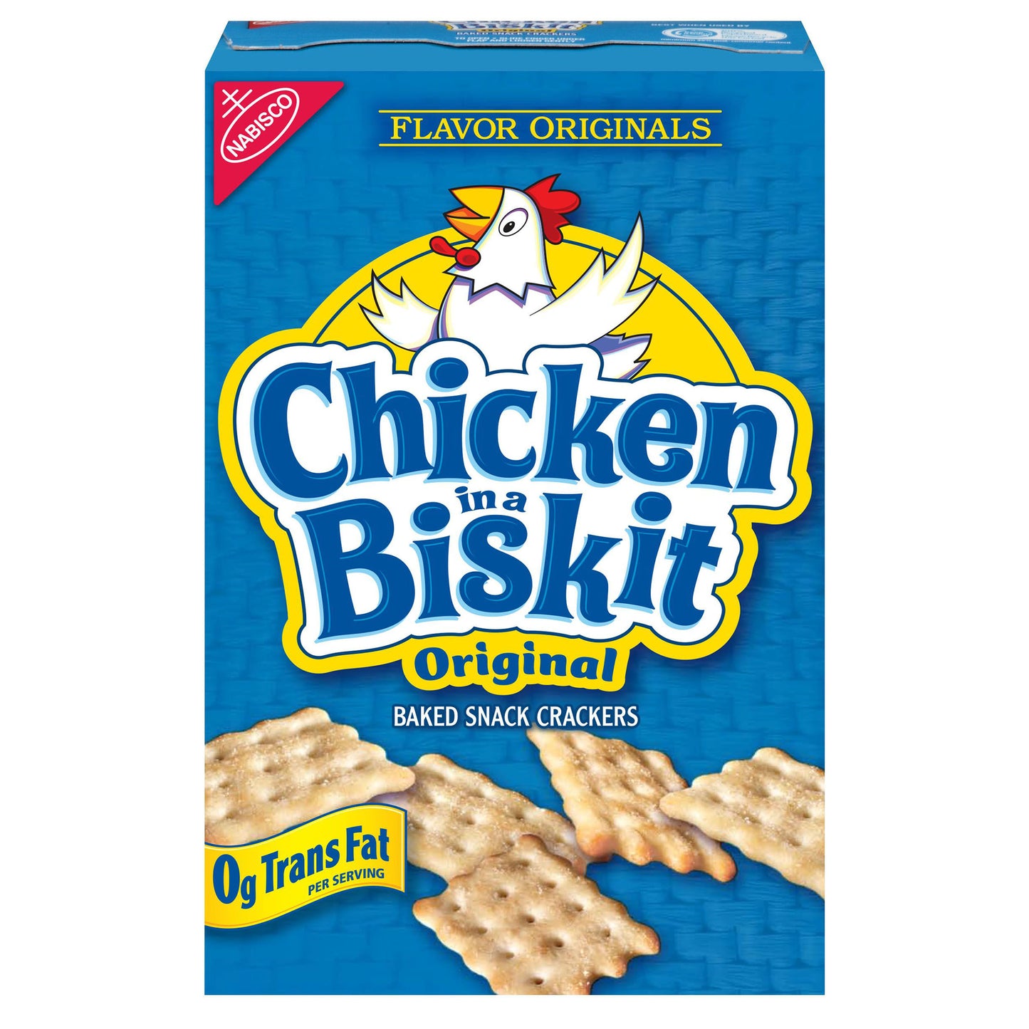 Chicken in a Biskit Original Baked Snack Crackers 7.5 Oz