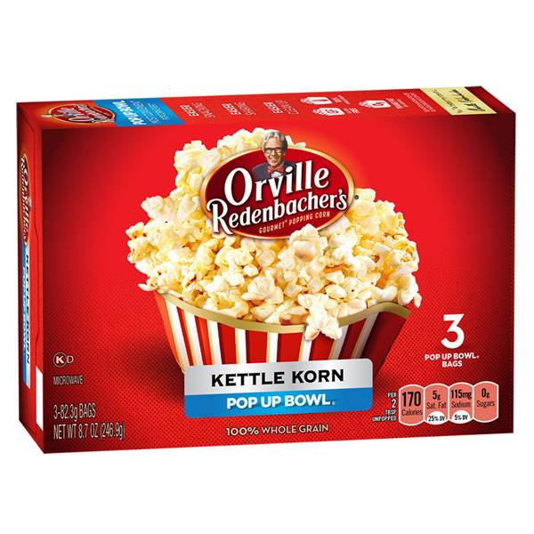 Orville Redenbacher S Kettle Corn Microwave Popcorn - 3 CT