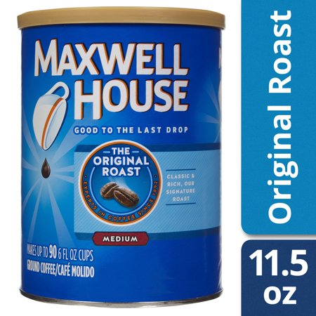 Maxwell House Original Roast Ground Coffee 11.5 Oz. Canister