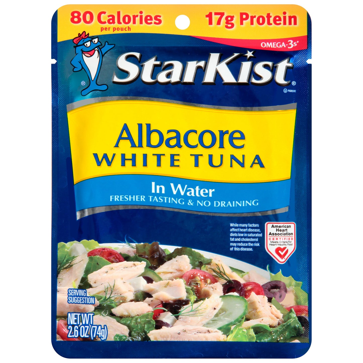 StarKist Albacore White Tuna Pouch - 2.6oz