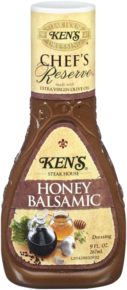 Ken S Steakhouse Chef S Reserve Honey Balsamic Salad Dressing 9 Fl. Oz.