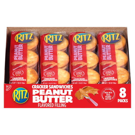 Ritz Cracker Sandwiches with Peanut Butter - 8ct/11.04oz