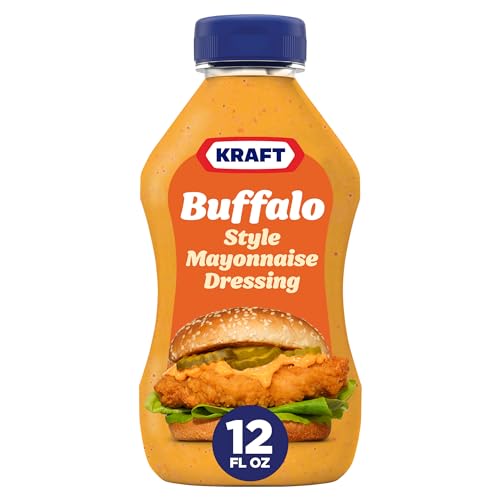 Kraft Mayo with Buffalo, 12 Fl Oz Bottle