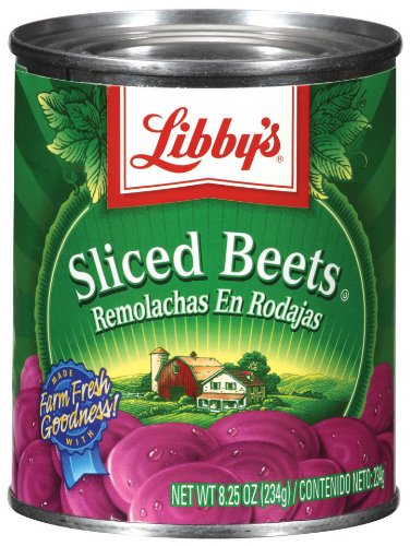 Libby's Sliced Beets, 8.25 Ounce Cans