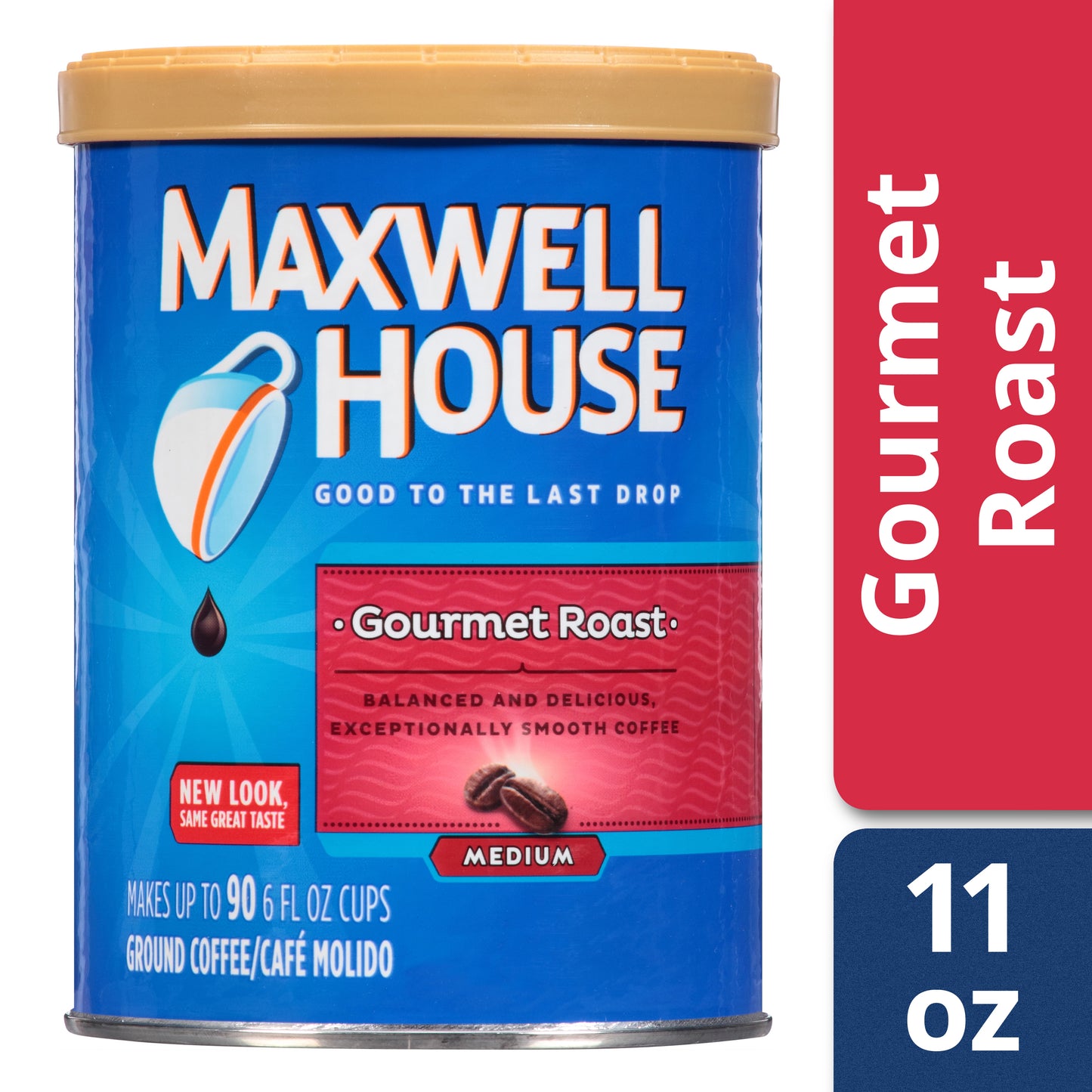 Maxwell House Gourmet Roast Medium Roast Ground Coffee 11 Oz Canister