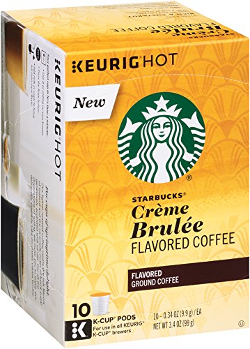 Starbucks® Crème Brulée Flavored Coffee K-Cup Pods 10 Ct Box