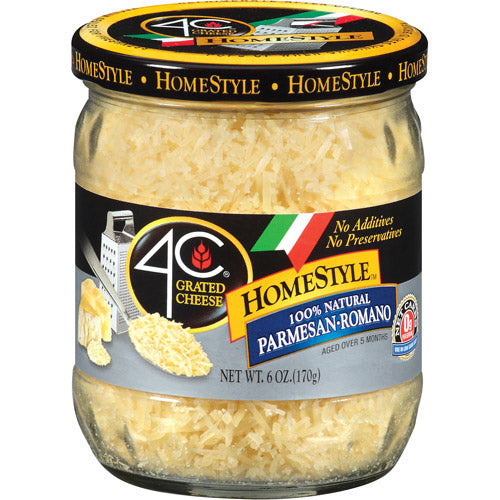 4C Grated Parmesan-Romano Cheese 6 OZ