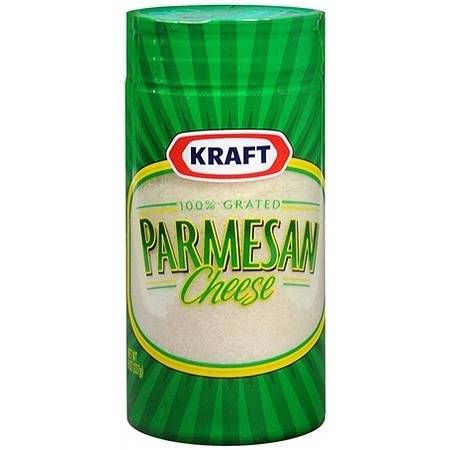 Kraft 100% Grated Parmesan Cheese 8oz