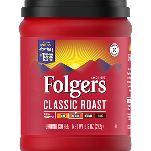 Folgers Classic Medium Roast Ground Coffee - 9.6oz