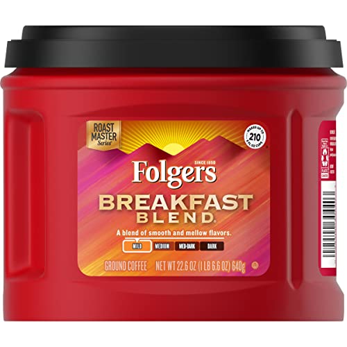 Folgers Ground Breakfast Blend Coffee 22.6 Oz