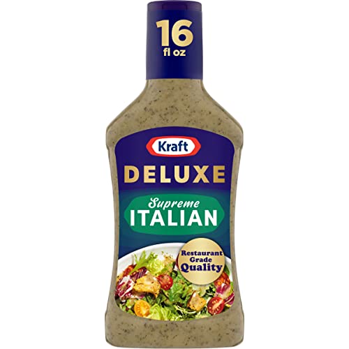 Kraft Deluxe Supreme Italian Dressing 16 Oz Bottle