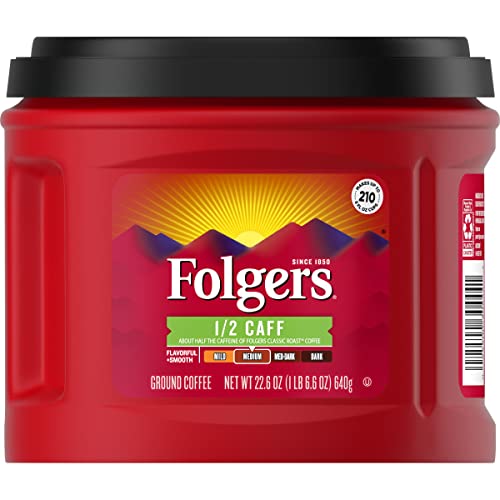 Folgers® Coffee, Half Caff, 22.6 Oz