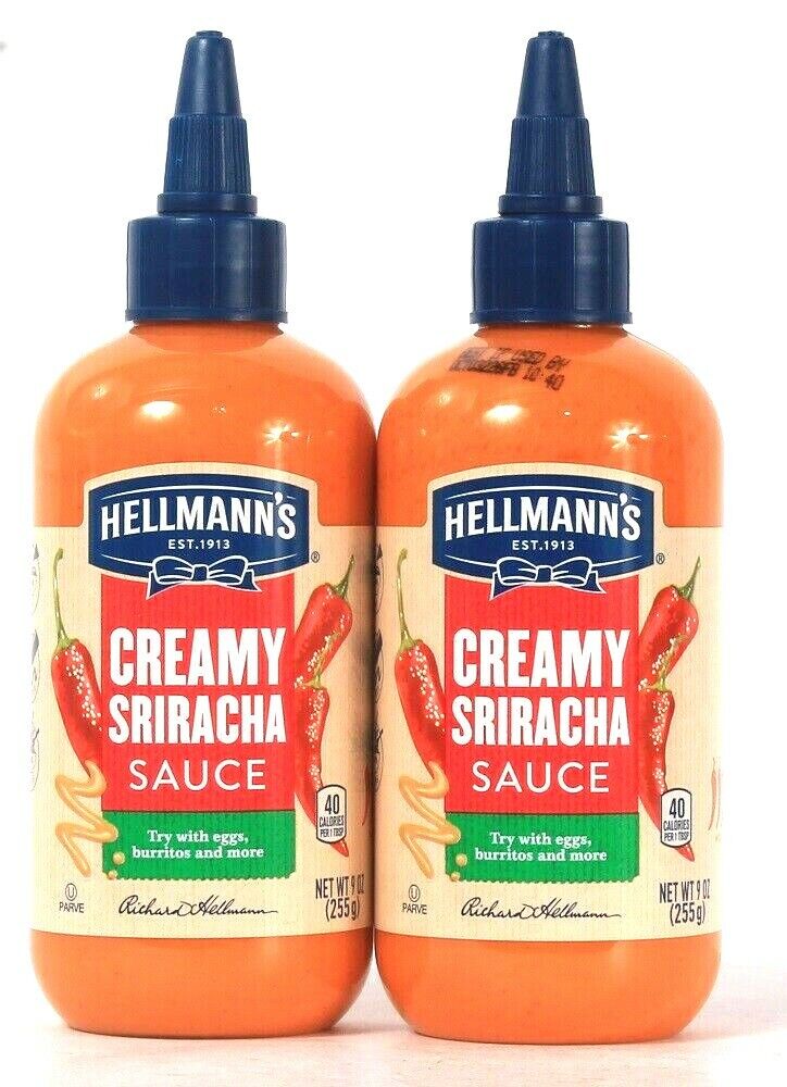 Hellmann S No Artificial Flavors Creamy Sriracha Sauce 9 Oz