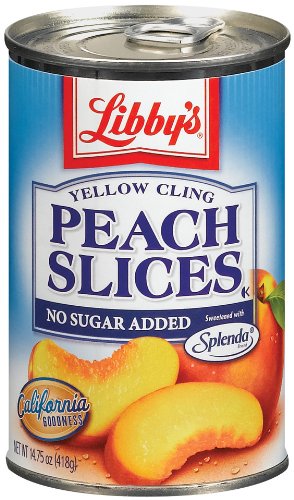 Libby's No Sugar Added Yellow Cling Peach Slices