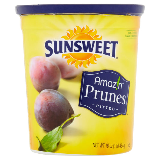 Sunsweet Gold Label Pitted Prunes (Dried Plums), 16 Oz