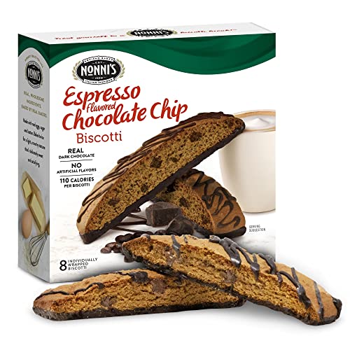 Espresso Chocolate Chip Biscotti