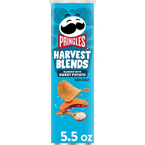 Pringles Harvest Blends Sea Salt Potato Crisps Chips 5.5 Oz