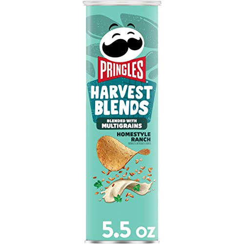 Pringles Harvest Blends Homestyle Ranch Potato Crisps Chips 5.5 Oz