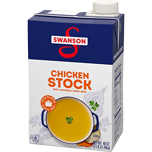 Swanson 100% Natural Chicken Stock 48 Oz Carton