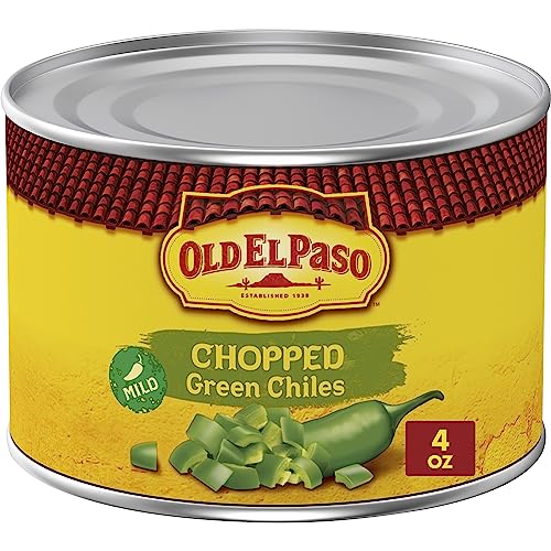 Old El Paso Mild Chopped Green Chiles, 4 Oz.