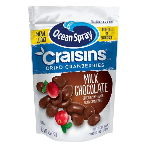 Ocean Spray® HERSHEY S Milk Chocolate Dipped Cranberry Bites 5 Oz. Pouch