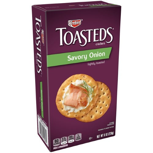 Keebler Toasted Crackers Onion 8oz