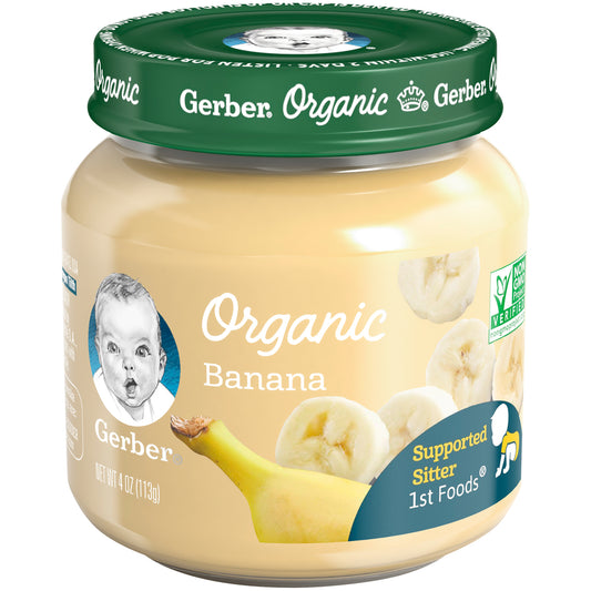 Gerber 1st Foods Organic Baby Food Banana - 4.0 Oz