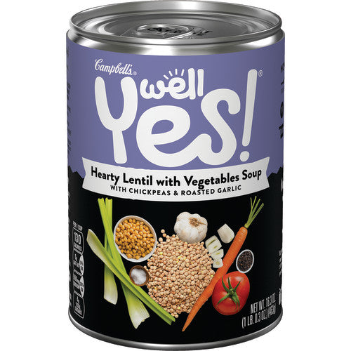 Campbell's Well Yes Hearty Lentil Withvegetables Soup