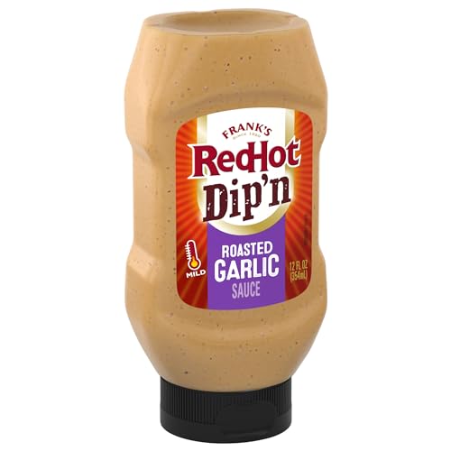 Frank's RedHot Dip'n Roasted Garlic Sauce, 12 Fl Oz