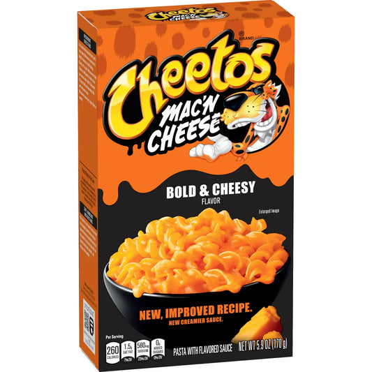 Cheetos Mac 'N Cheese, Bold & Cheesy Flavor, Mac and Cheese, Macaroni and Cheese, 5.9 oz Box