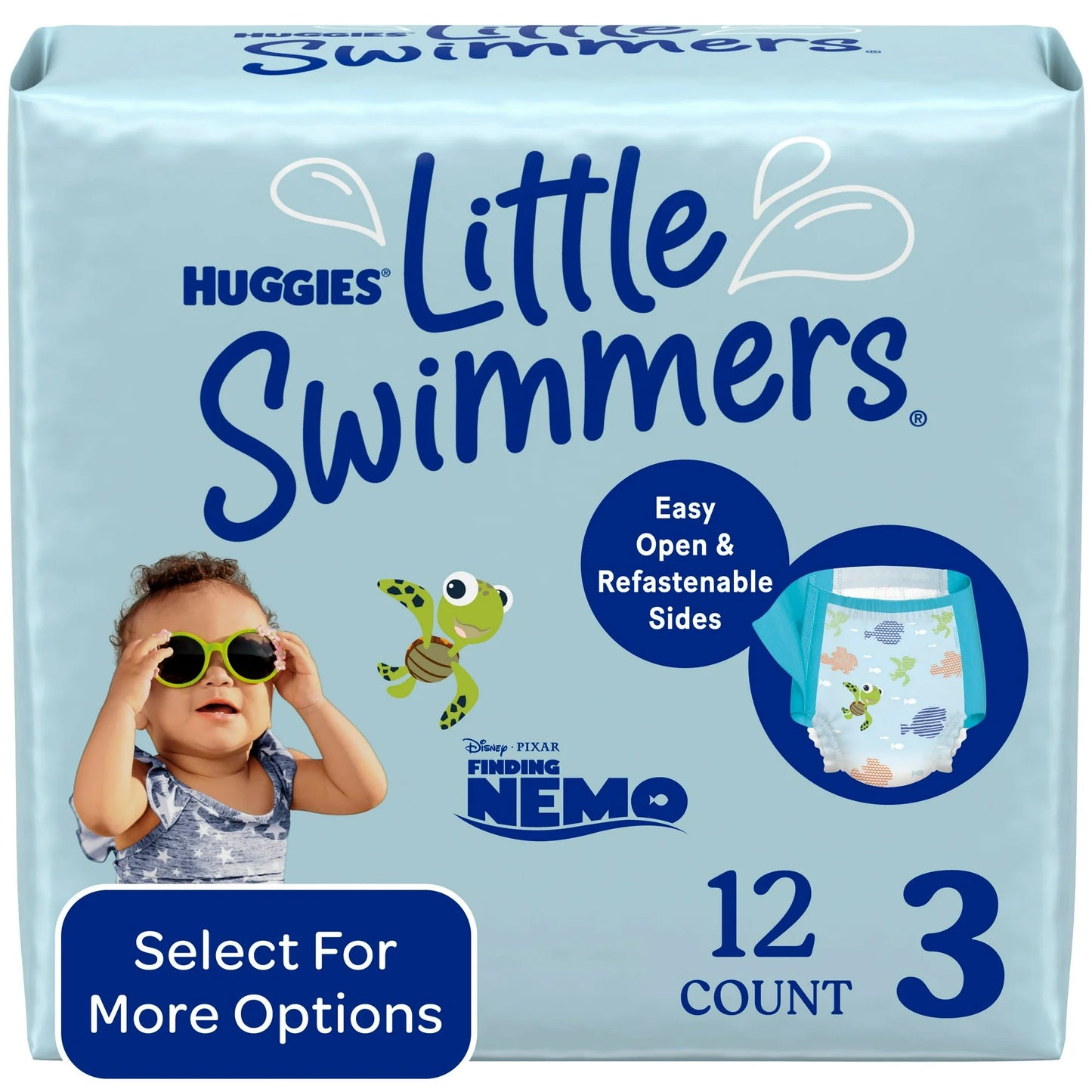 Huggies Little Swimmers Swim Diapers, Size Medium, 12 Ct