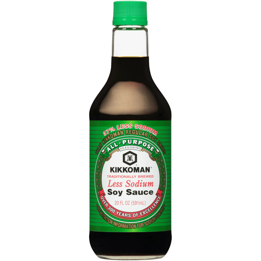 Kikkoman® Less Sodium Soy Sauce, 20 oz