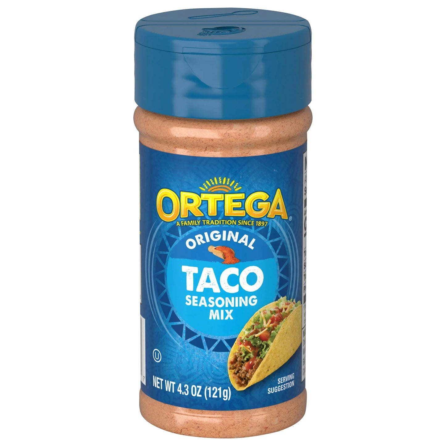 Ortega Original Taco Seasoning Mix, Kosher, 4.3 oz