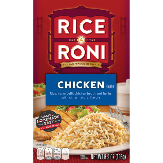 Rice-a-Roni Rice and Vermicelli Chicken Broth and Herbs Flavor 6.9 Oz