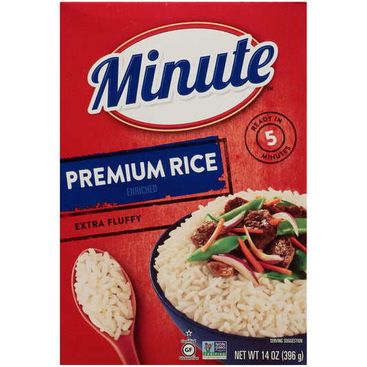 Minute Extra Fluffy Premium Rice 14 Oz