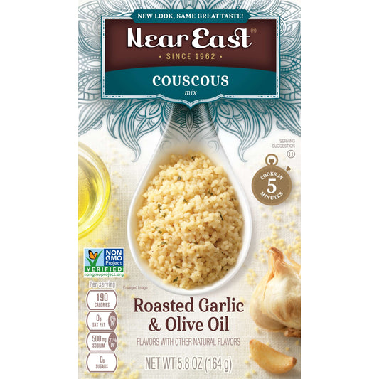 Near East Roasted Garlic & Olive Oil Couscous Mix 5.8 Oz