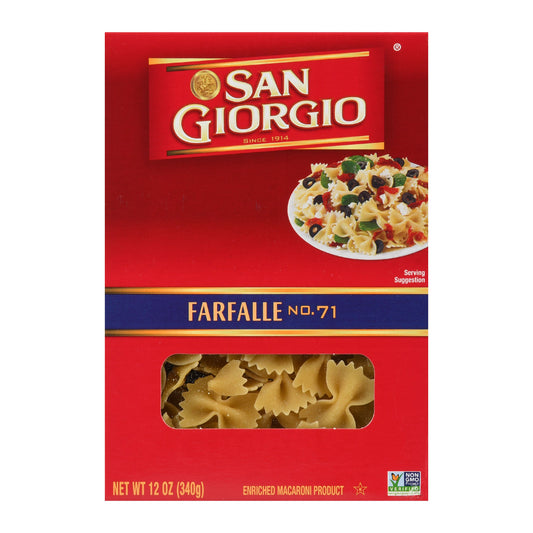 Enriched Macaroni Product, Farfalle No. 71 / 12 oz