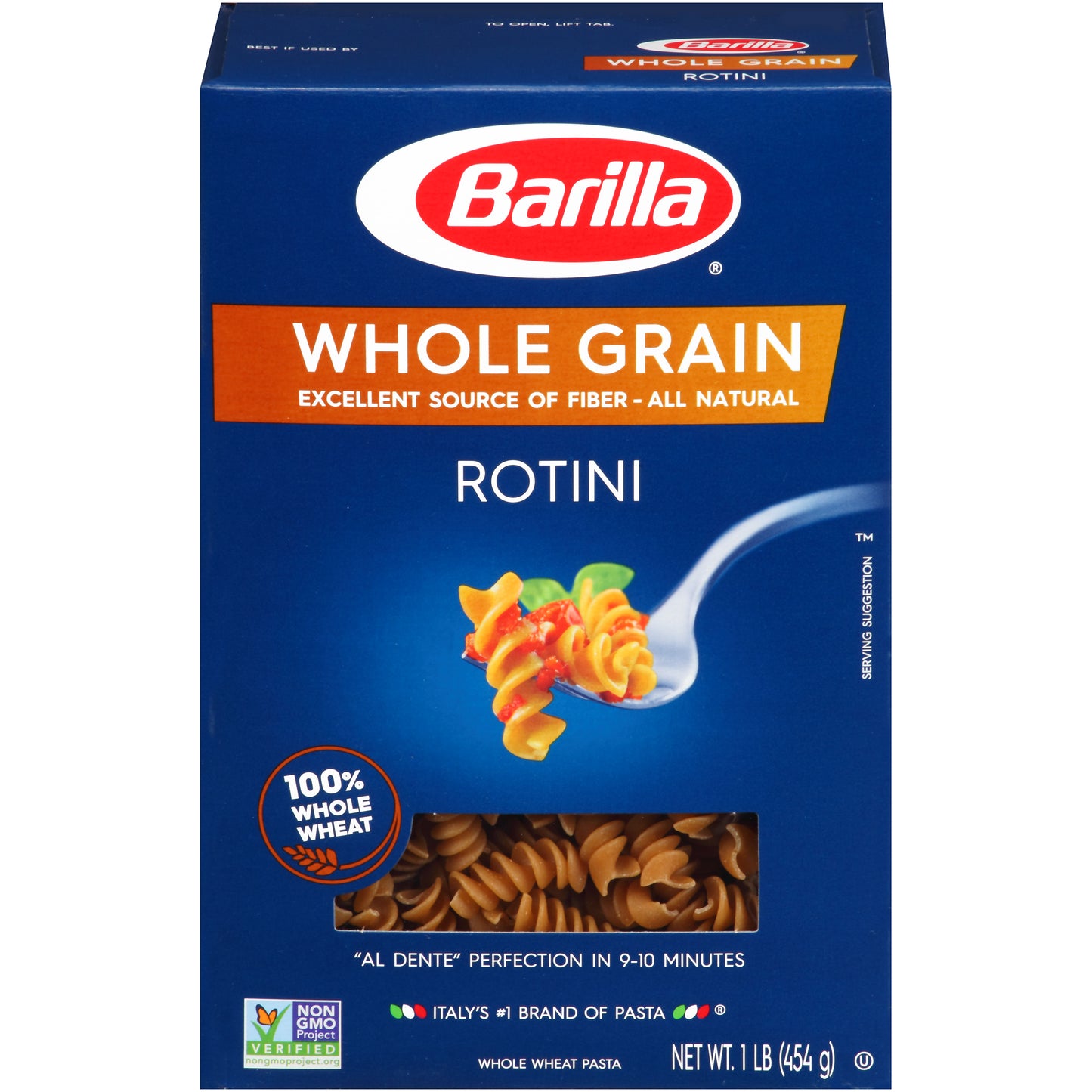 Barilla Whole Grain Rotini Pasta 16 Oz