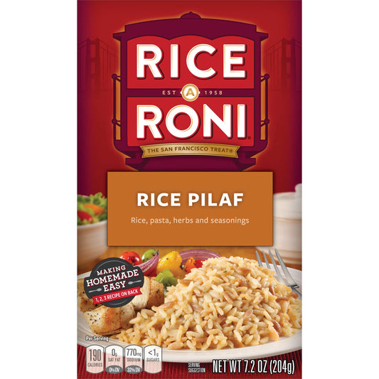 Rice-a-Roni Rice & Pasta Mix Rice Pilaf 7.2 Oz Box