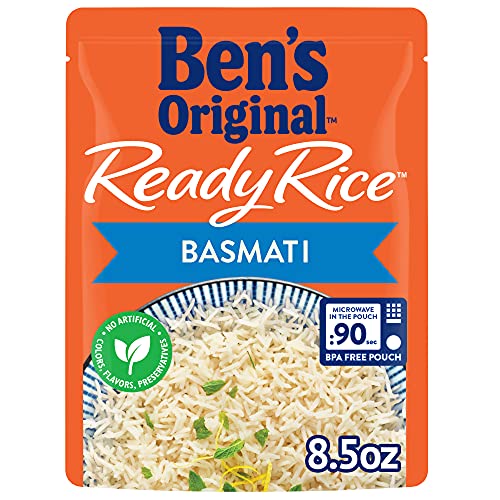 BEN S ORIGINAL Ready Rice Basmati Rice Easy Side Dish 8.5 OZ Pouch