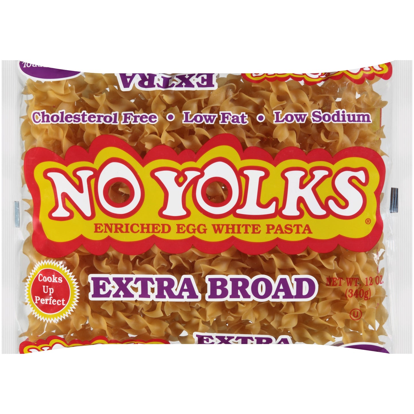 No Yolks Extra Broad Noodles, 340 G